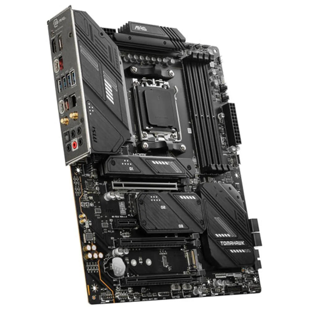 MSI MAG X670E Tomahawk WIFI ATX AM5 DDR5 Motherboard for AMD Ryzen 9000/8000/7000 Series CPUs