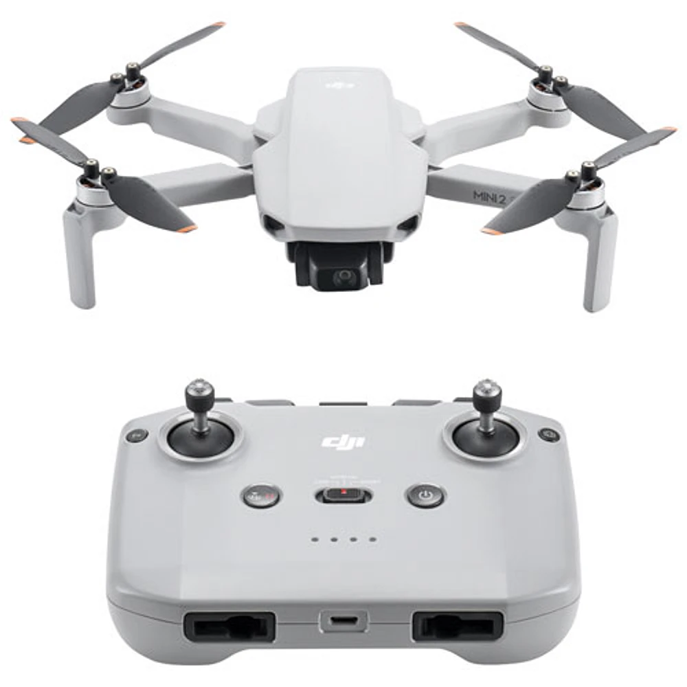 Quadricoptère Mini 2 SE de DJI avec télécommande - Gris