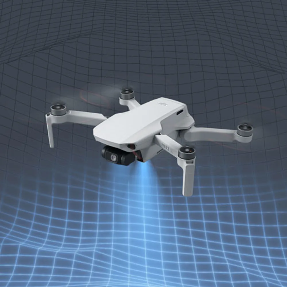 Quadricoptère Mini 2 SE de DJI avec télécommande - Gris