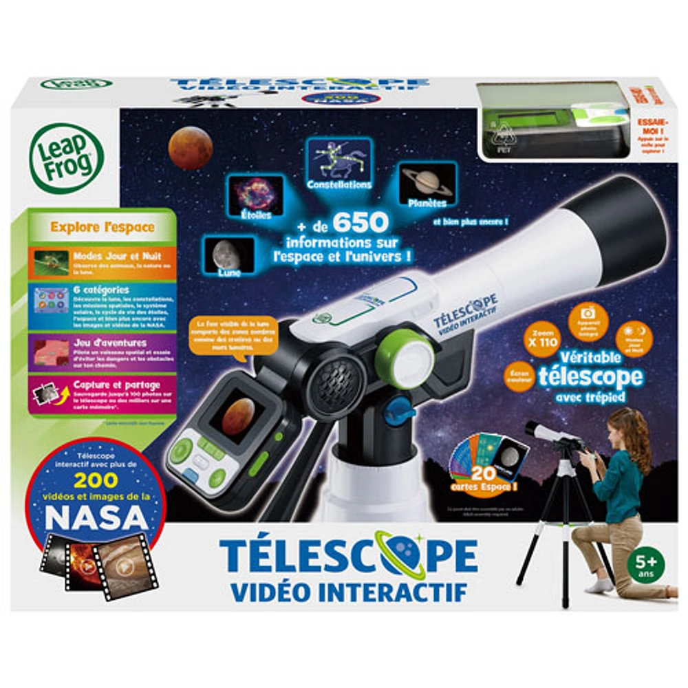 LeapFrog Magic Adventures Telescope - French