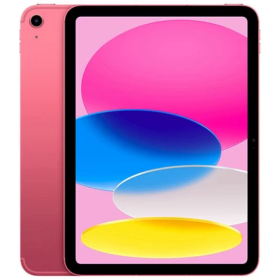 iPad 10,9 po Go Wi-Fi 6 et 5G d'Apple avec Rogers (10e gén.) - Rose