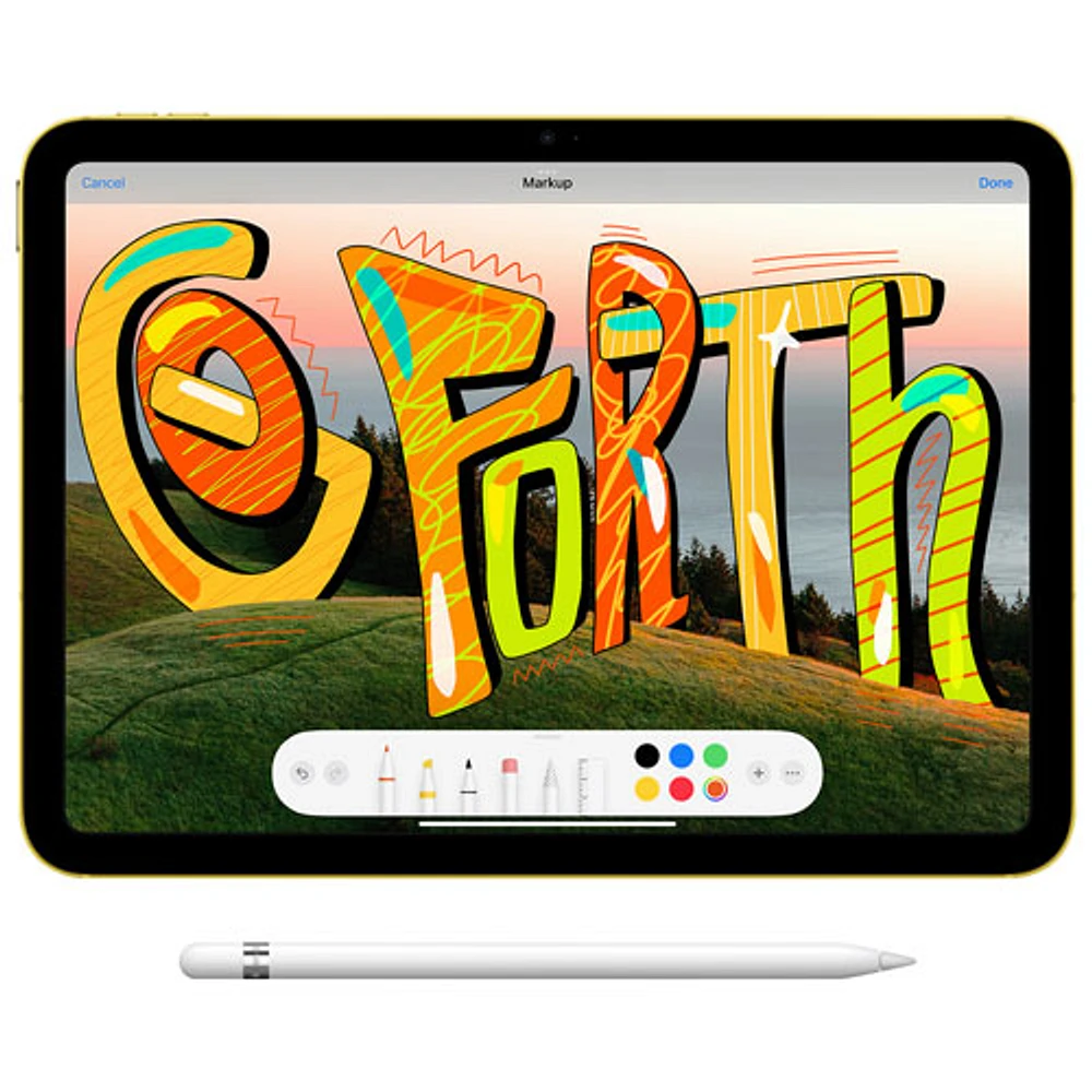 Rogers Apple iPad 10.9" 64GB with Wi-Fi 6 & 5G (10th Generation) - Pink - Monthly Financing