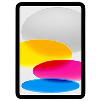 Fido Apple iPad 10.9" 256GB with Wi-Fi 6 & 5G (10th Generation) - Silver - Monthly Financing