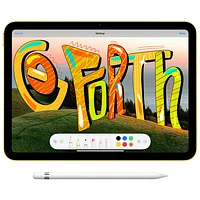 Bell Apple iPad 10.9" 256GB with Wi-Fi 6 & 5G (10th Generation) - Silver - Monthly Financing