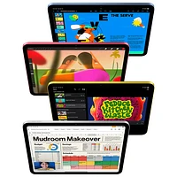 Bell Apple iPad 10.9" 256GB with Wi-Fi 6 & 5G (10th Generation) - Yellow - Monthly Financing