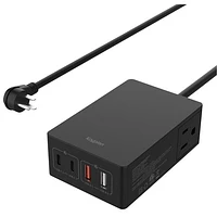 Station de chargement PD 6-en-1 de 65 W avec ports USB-A/USB-C et prise de Kopplen