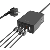 Station de chargement PD 6-en-1 de 65 W avec ports USB-A/USB-C et prise de Kopplen