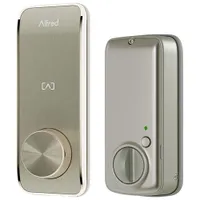 Alfred DB2S Bluetooth Smart Lock with Key - Satin Nickel