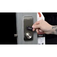 Alfred DB2S Bluetooth Smart Lock with Key - Satin Nickel