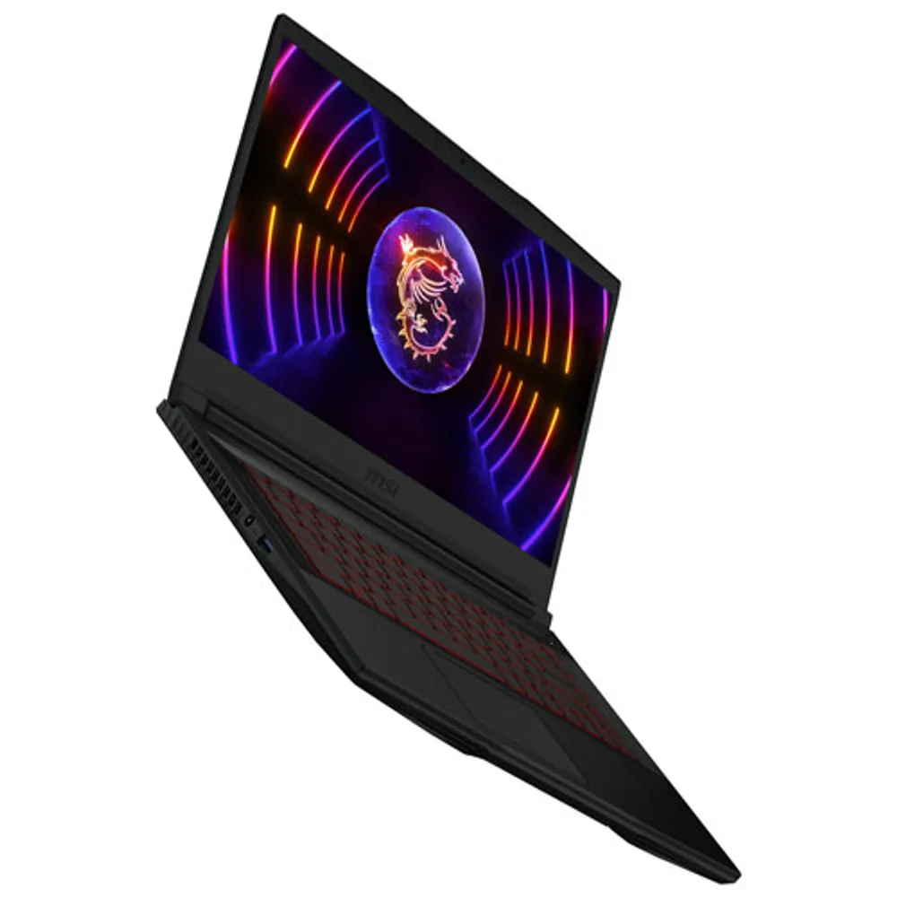 MSI Thin GF63 15.6" Gaming Laptop - Black (Intel Core i7-12650H/512GB SSD/16GB RAM/GeForce RTX 4060)