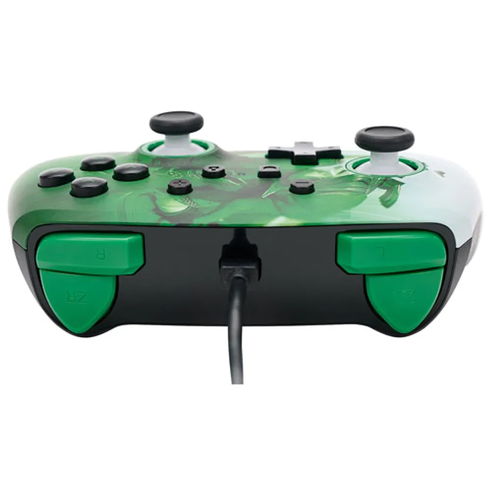 PowerA Zelda Heroic Link Enhanced Wired Controller for Switch - Green