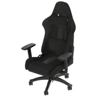 Corsair TC100 RELAXED Ergonomic Fabric Gaming Chair (2023) - Black