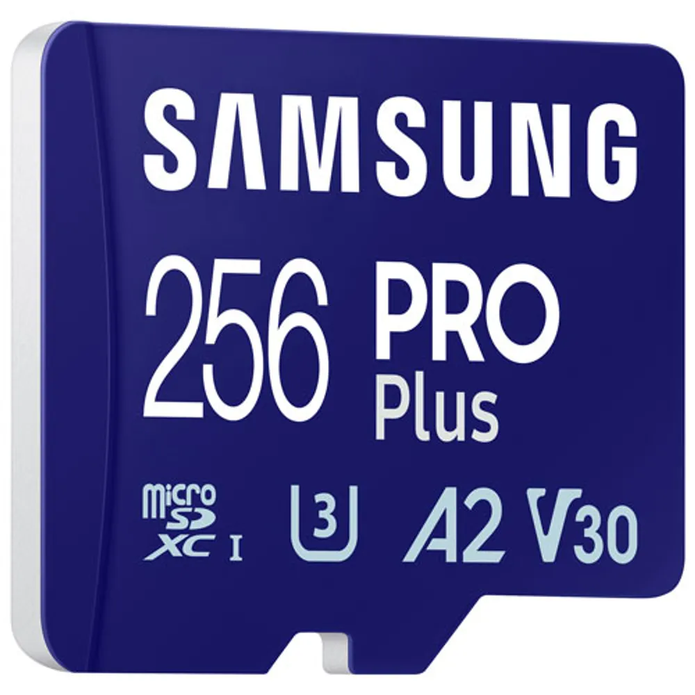 Samsung PRO Plus+ Adapter 256GB 180MB/s microSDXC Memory Card - Only at Best Buy