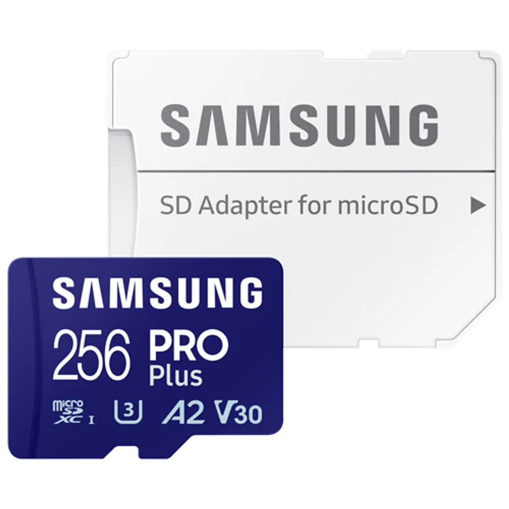 Samsung PRO Plus+ Adapter 256GB 180MB/s microSDXC Memory Card - Only at Best Buy