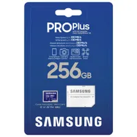 Samsung PRO Plus+ Adapter 256GB 180MB/s microSDXC Memory Card - Only at Best Buy