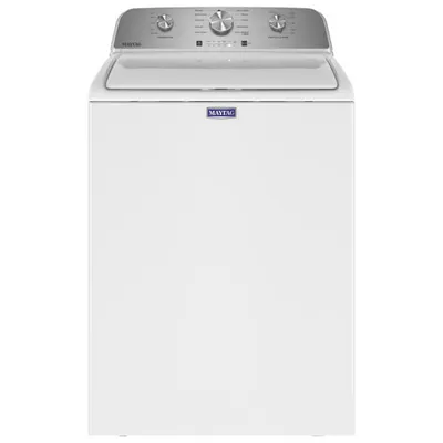 Open Box - Maytag 5.2 Cu. Ft. High Efficiency Top Load Washer (MVW4505MW) - White - Perfect Condition