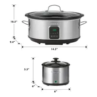 Kenmore Programmable Slow Cooker - 7Qt