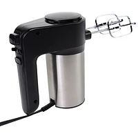 Total Chef 6-Speed Electric Hand Mixer - 250-Watt - Black/Silver