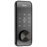 Alfred DB2S Bluetooth Smart Lock with Key - Black