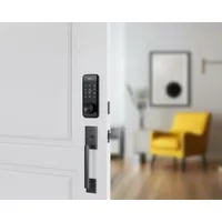 Alfred DB2S Bluetooth Smart Lock with Key - Black