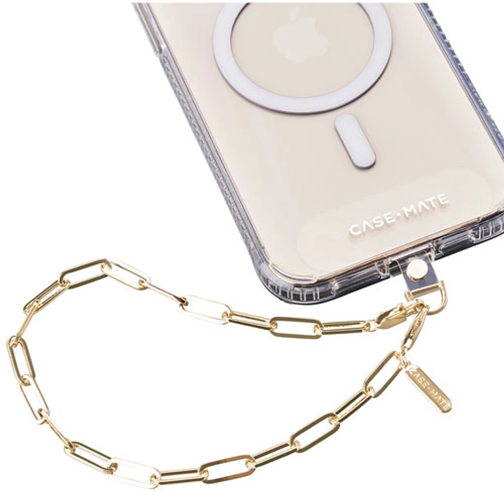 Case-Mate Link Phone Wristlet Chain - Gold