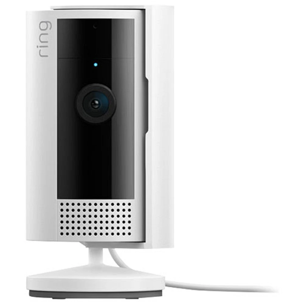 Caméra IP d'intérieur Wi-Fi HD 1080p de Ring (2e génération) avec couvercle de confidentialité - Blanc