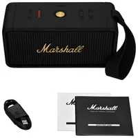 Marshall Middleton Waterproof Bluetooth Wireless Speaker - Black/Brass