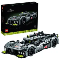 LEGO Technic PEUGEOT 9X8 24H Le Mans Hybrid Hypercar - 1775 Pieces (42156)