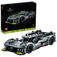 LEGO Technic PEUGEOT 9X8 24H Le Mans Hybrid Hypercar - 1775 pièces (42156)