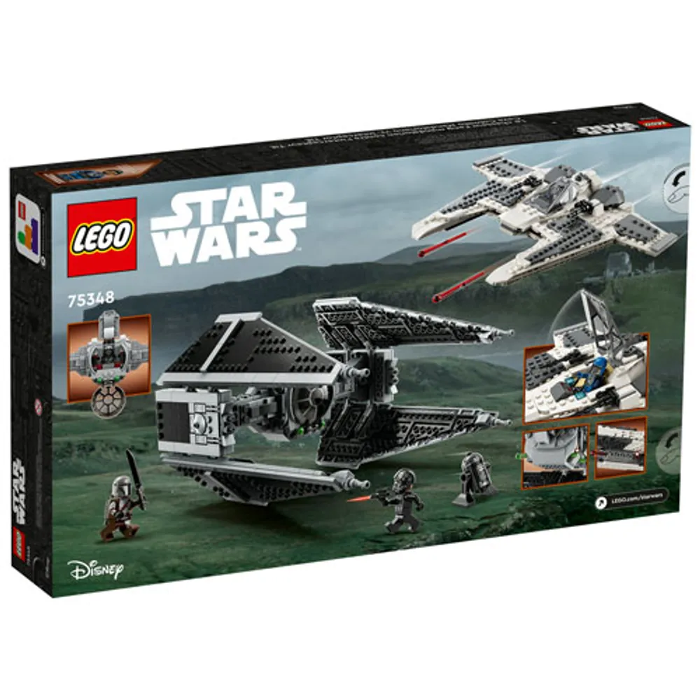 LEGO Star Wars: Mandalorian Fang Fighter vs. TIE Interceptor - 957 Pieces (75348)