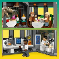 LEGO Jurassic Park : Le centre d'accueil des visiteurs : L'attaque du T. rex et du vélociraptor - 693 pièces (76961)