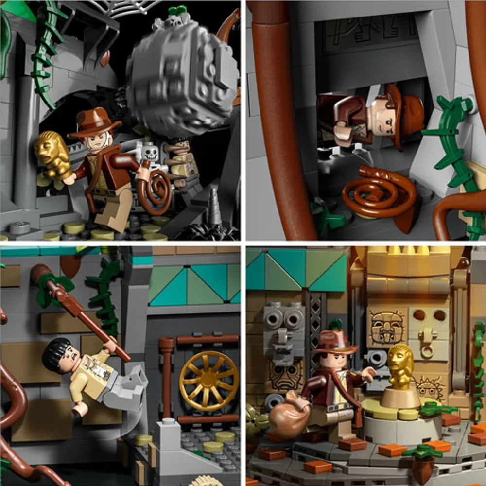 LEGO Indiana Jones: Le temple de l'idole dorée - 1545 pièces (77015)