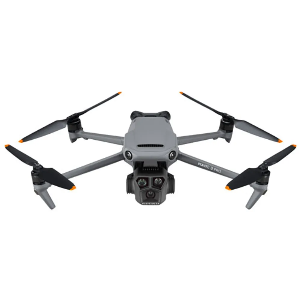 Ensemble Mavic 3 Pro de DJI et télécommande avec écran intégré (DJI RC) - Gris