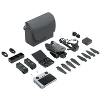 Ensemble Fly More Mavic 3 Pro de DJI avec télécommande et écran intégré (DJI RC)) - Gris