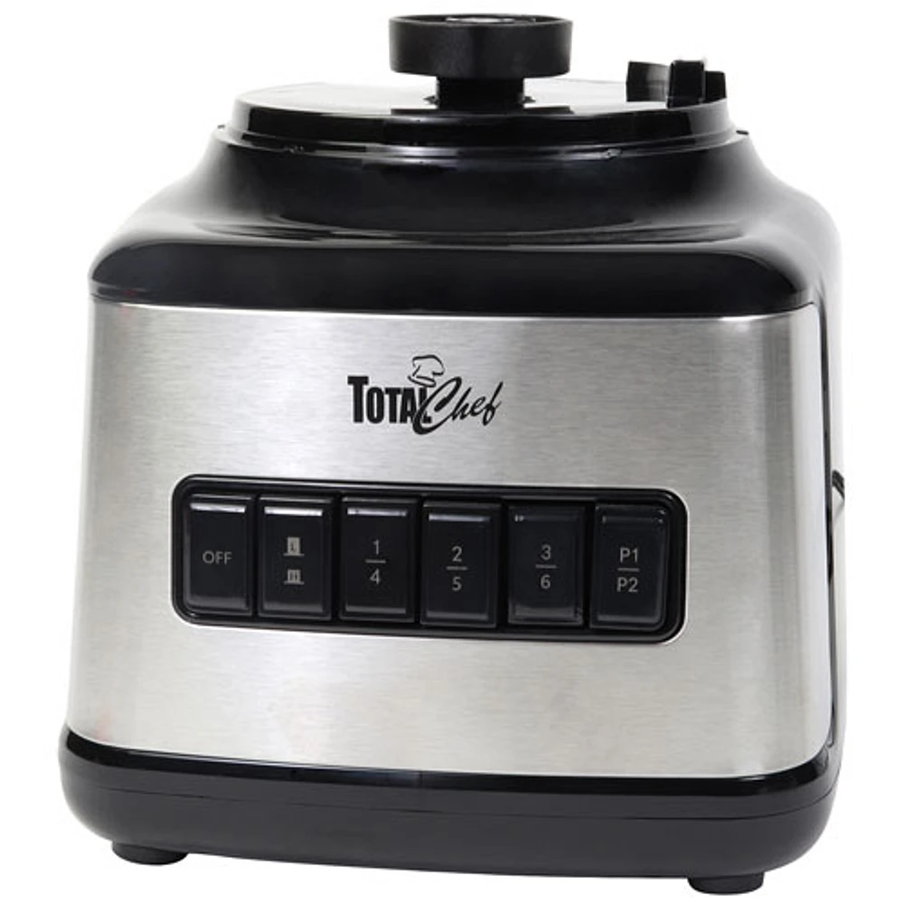 Total Chef 1.5L 500-Watt Countertop Blender - Black/Silver