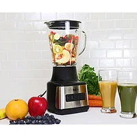 Total Chef 1.5L 500-Watt Countertop Blender - Black/Silver