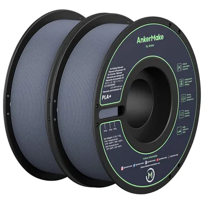 Ankermake Printing 2.7kg PLA+ Filament - 2 Pack