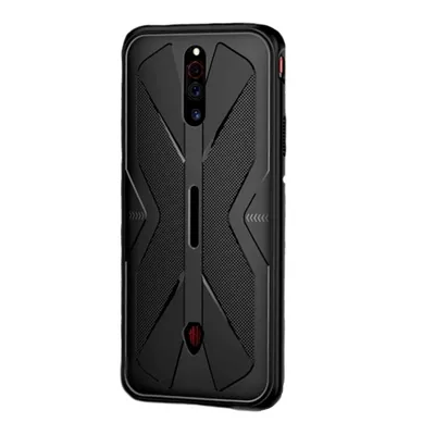 Phone Case TPU Protective Cover for Nubia Red Magic 5G Anti-Knock Shockproof Shell Dual Sliding Rails