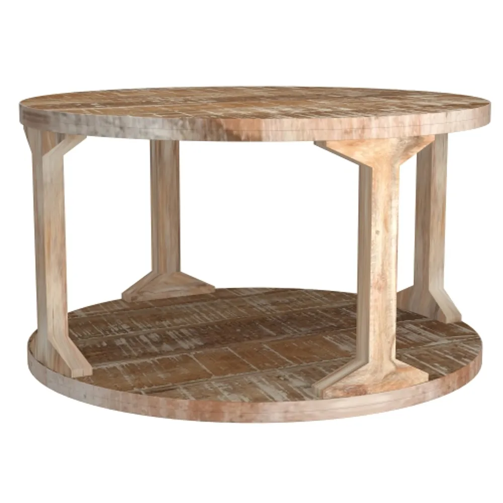 BRILLCOOL Avni Coffee Table Distressed Natural