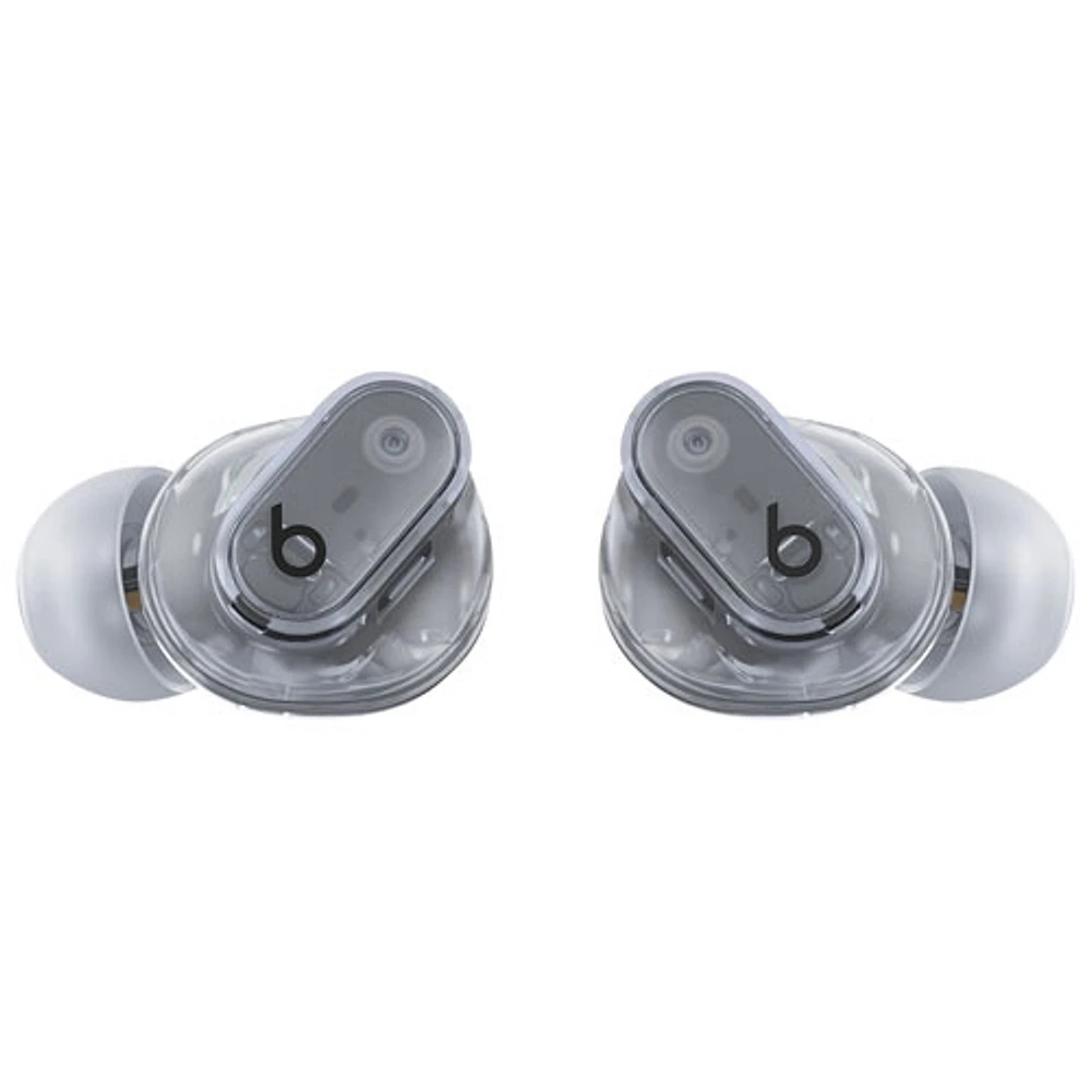 Écouteurs boutons 100 % sans fil à suppression du bruit Studio Buds + de Beats by Dr. Dre - Transparent
