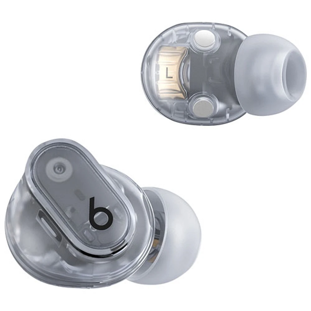 Écouteurs boutons 100 % sans fil à suppression du bruit Studio Buds + de Beats by Dr. Dre - Transparent