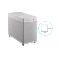 Boîtier d'ordinateur mi-tour ATX Prime AP201 d'ASUS - Blanc