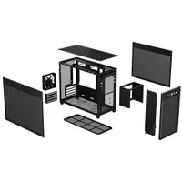 ASUS Prime AP201 Mid-Tower ATX Computer Case - Black