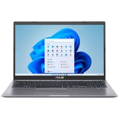 Refurbished (Excellent) - ASUS VivoBook 15 X515 15.6" Laptop - Slate Grey (Intel Celeron N4020/128GB SSD/4GB RAM/Windows 11)