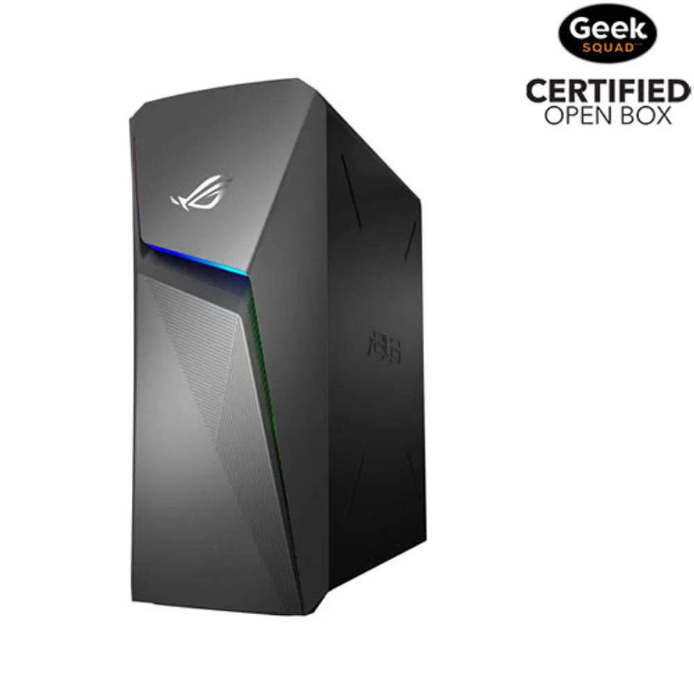 Open Box - ASUS ROG Strix Gaming PC - Grey (Intel Core i5-11400F/512GB SSD/16GB RAM/RTX 3060) - Only at Best Buy