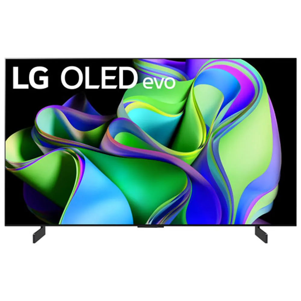 LG 42" 4K UHD HDR OLED webOS Evo ThinQ AI Smart TV (OLED42C3PUA) - 2023