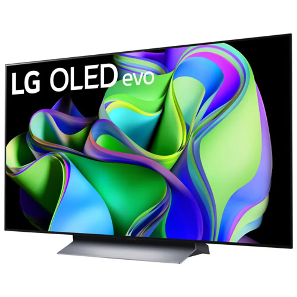 LG 48" 4K UHD HDR OLED webOS Evo ThinQ AI Smart TV (OLED48C3PUA) - 2023