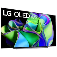 LG 83" 4K UHD HDR OLED webOS Evo ThinQ AI Smart TV (OLED83C3PUA) - 2023