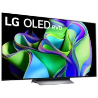 LG 55" 4K UHD HDR OLED webOS Evo ThinQ AI Smart TV (OLED55C3PUA) - 2023