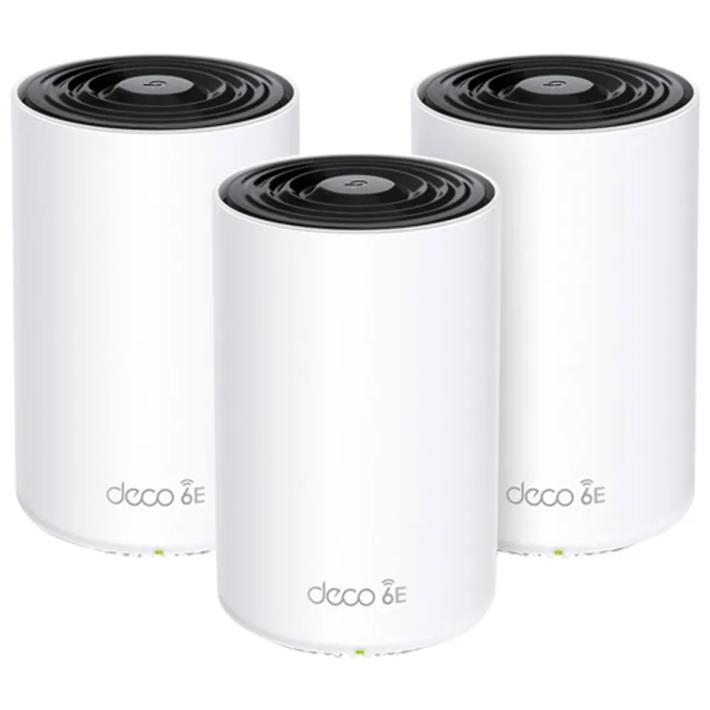 TP-Link Deco XE75 Pro AXE5400 Whole Home Mesh Wi-Fi 6E System - 3 Pack